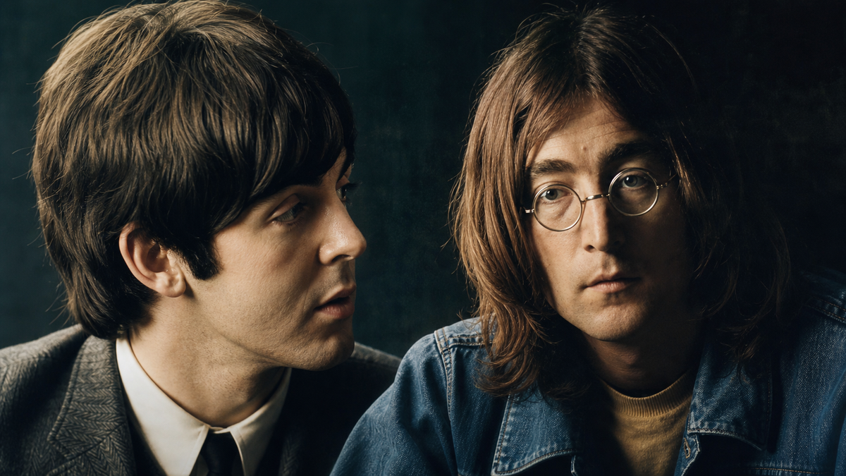 Immagine di 69 anni fa John Lennon e Paul McCartney si incontrarono alla fiera di St. Peter a Woolton nel 1957