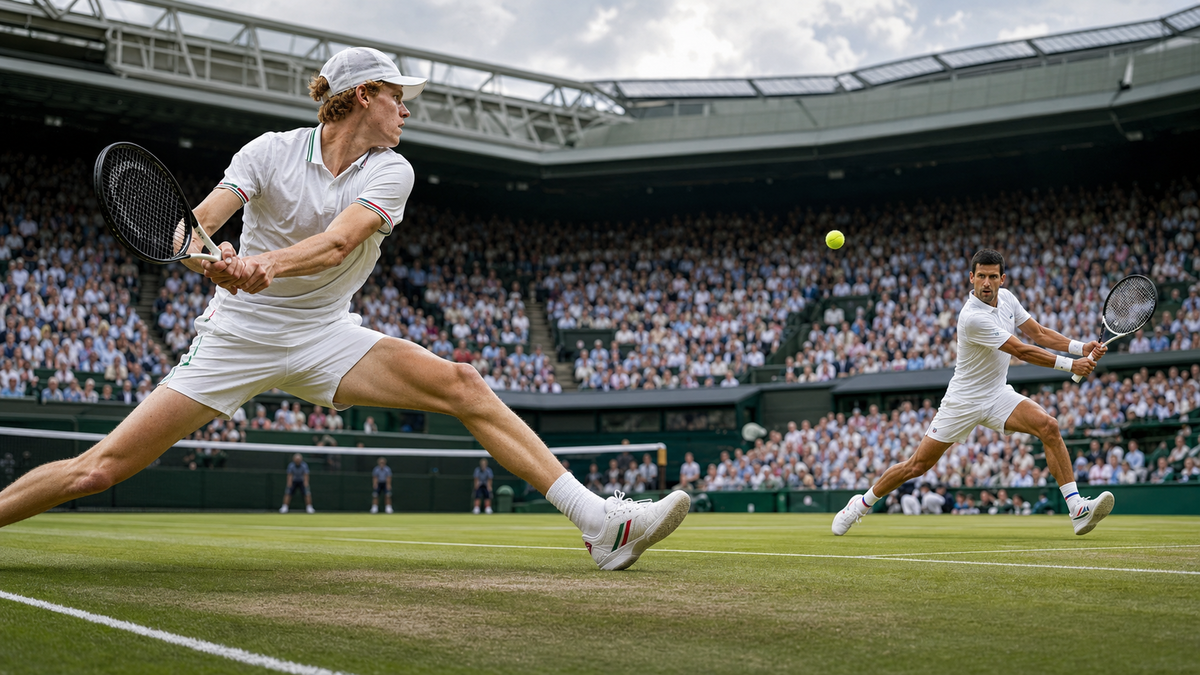 Immagine di Dove vedere Wimbledon 2026 Sinner-Djokovic oggi: orario, canale e streaming