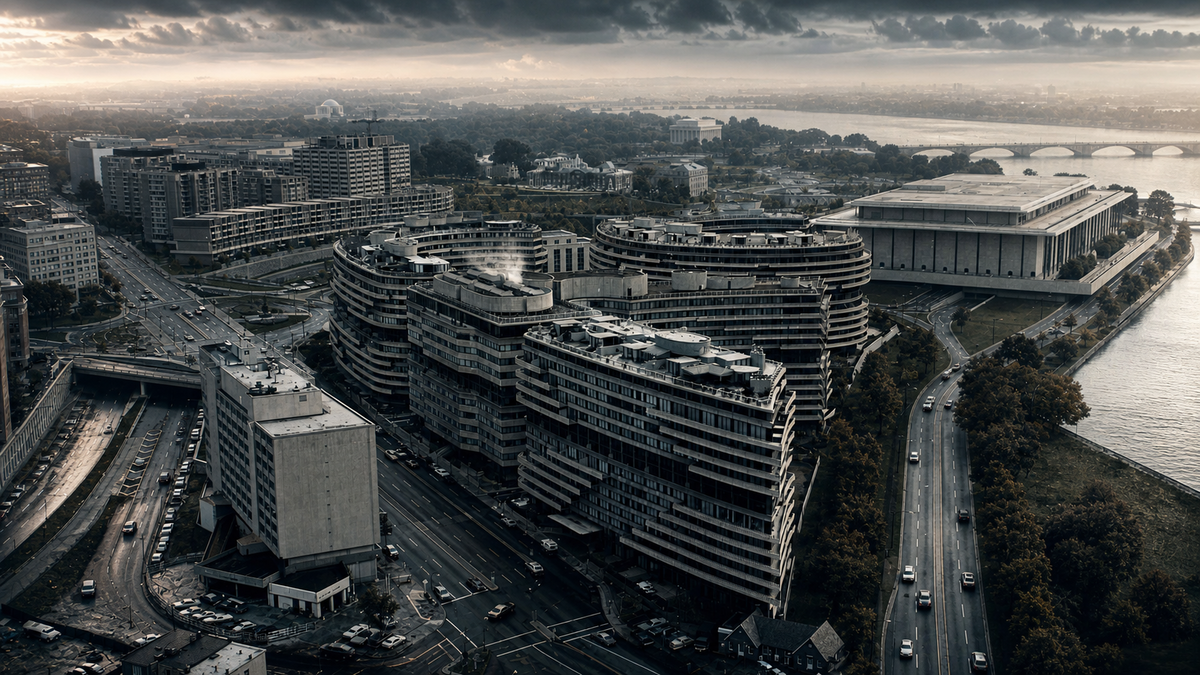 Immagine di 53 anni fa Alexander Butterfield rivelò al Senato i nastri segreti di Richard Nixon sul Watergate