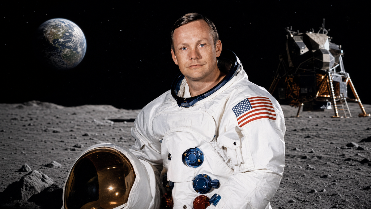 Immagine di 57 anni fa Neil Armstrong diventava il primo essere umano a camminare sulla Luna