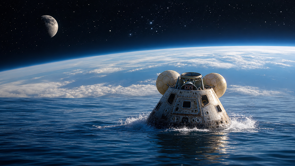 Immagine di 57 anni fa Apollo 11 ammarò nell’Oceano Pacifico e concluse la prima missione umana sulla Luna