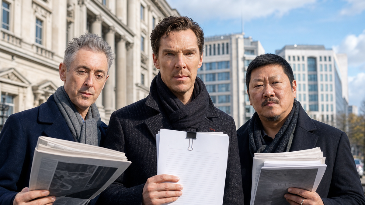 Immagine di Cumberbatch, Cumming e Wong: appello al governo britannico contro la fusione Paramount-Warner
