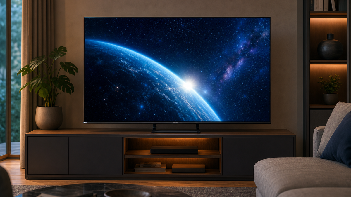 Immagine di Il salotto passa al Mini-LED a 469€: Hisense 55E8Q su Amazon