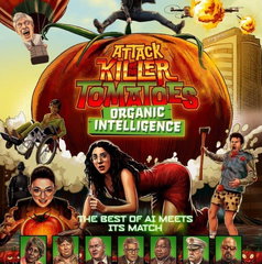 Copertina di Attack of the Killer Tomatoes: Organic Intelligence, il trailer del primo film della saga dal 1992