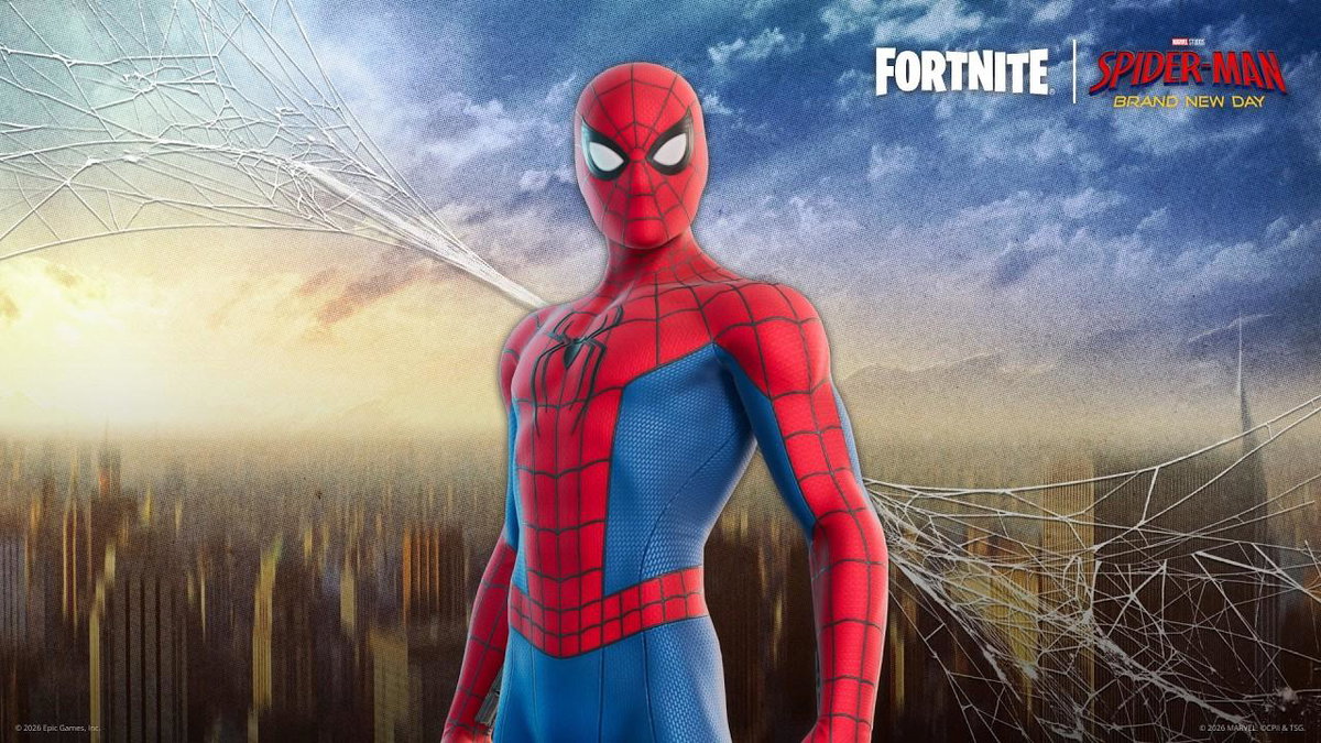 Immagine di Fortnite: Spider-Man, Punisher e Hulk in azione nel crossover Brand New Day