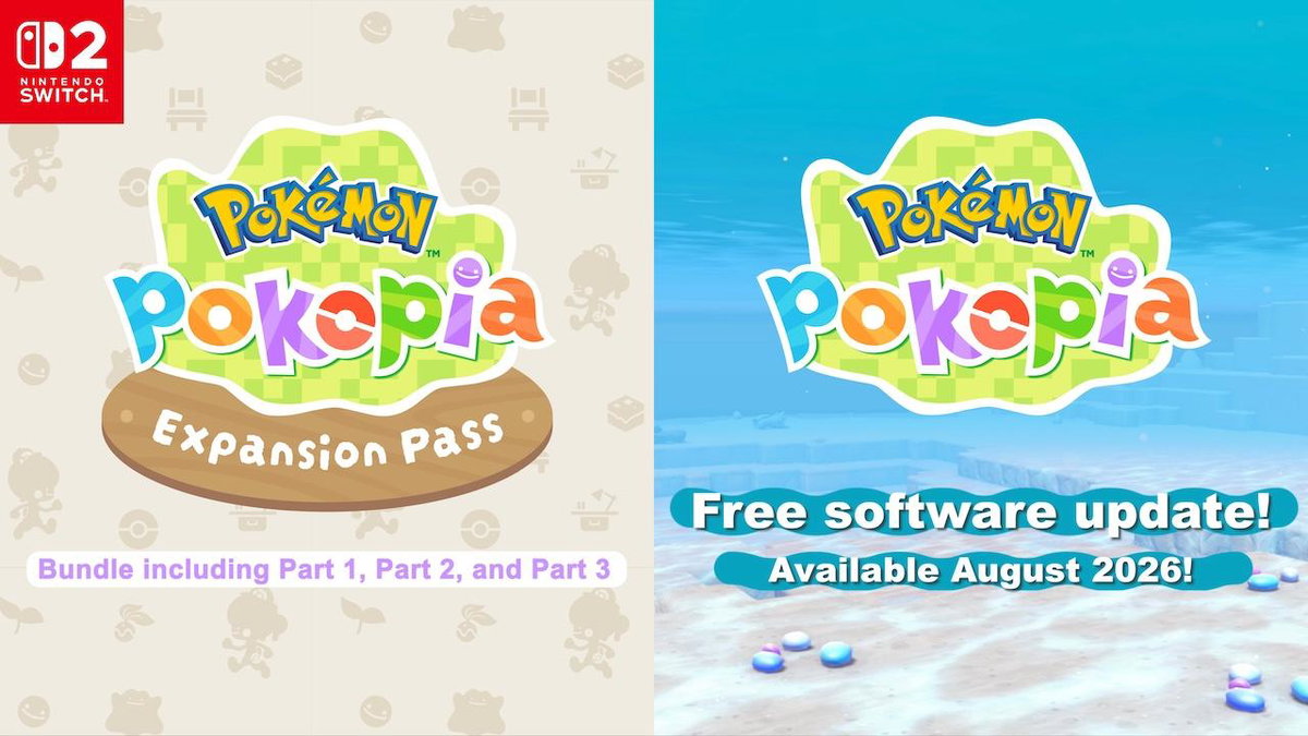 Immagine di Pokémon Pokopia: Fondale Bolleblub apre il 5 agosto su Nintendo Switch 2