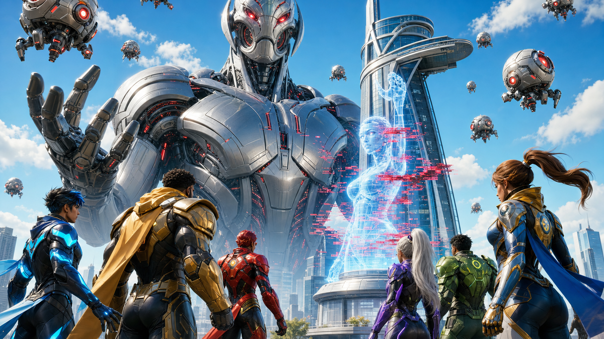 Immagine di Marvel Rivals: Ultron infetta F.R.I.D.A.Y. e assedia la Torre degli Avengers