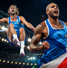 Copertina di 5 anni fa Gianmarco Tamberi e Marcell Jacobs vincevano due ori olimpici in 16 minuti a Tokyo