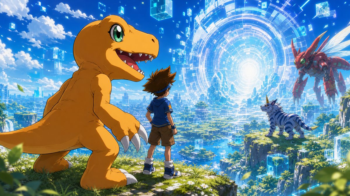 Immagine di Digimon: un nuovo progetto anime è previsto per il 2027