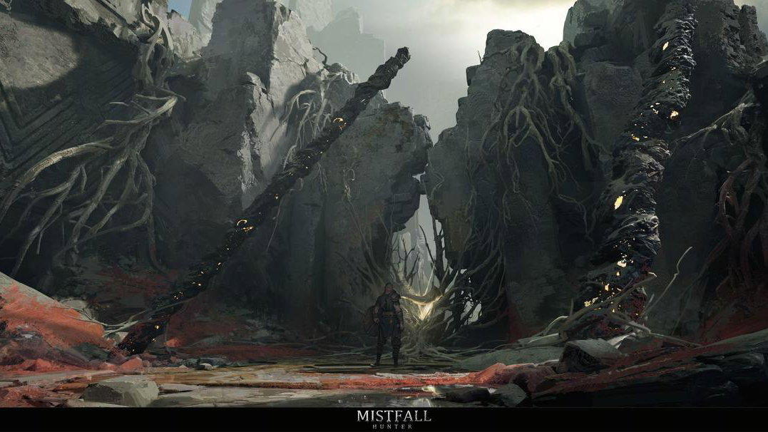 Immagine di Mistfall Hunter: Polearm & Shield trasforma il Withered Knight in un difensore a distanza