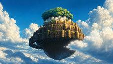Copertina di 40 anni fa Laputa - Castello nel cielo usciva in Giappone come primo film ufficiale dello Studio Ghibli