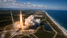 Copertina di 22 anni fa la NASA lanciava MESSENGER da Cape Canaveral verso Mercurio