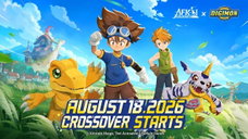 Copertina di AFK Journey x Digimon Adventure: Taichi e Yamato arrivano a Esperia il 18 agosto