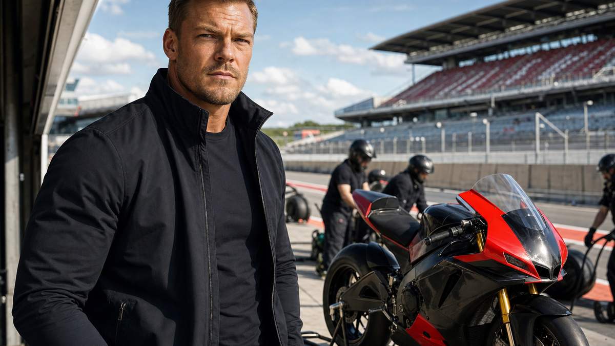 Immagine di Alan Ritchson: rapine, MotoGP e un fratello creduto morto nel thriller Netflix
