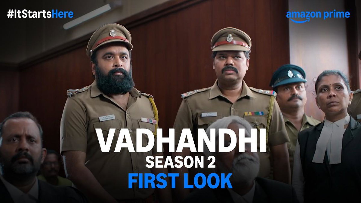 Immagine di Vadhandhi Season 2: S.J. Suryah sostiene M. Sasikumar prima del debutto