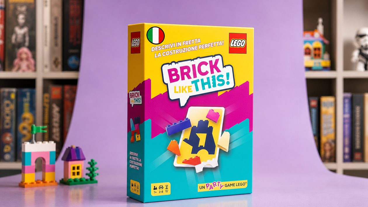 Immagine di Asmodee BRICK LIKE THIS a 13,49€, il minimo storico per sfidarsi con i LEGO