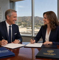 Copertina di Paramount Skydance-Warner Bros. Discovery: il processo antitrust rinvia la possibile chiusura al 2027