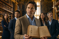 Copertina di The Secret of Secrets: Cherry Jones, Corey Stoll, Rob Delaney e Abbey Lee nel cast della serie Netflix