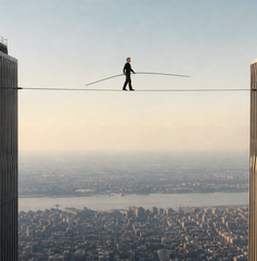 Copertina di 52 anni fa Philippe Petit camminò su un cavo tra le Twin Towers di New York