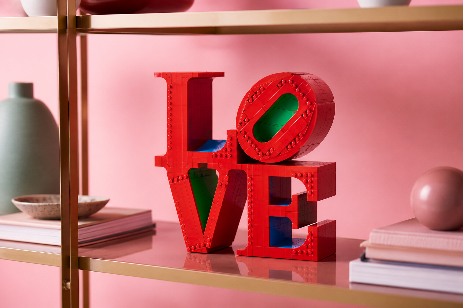 LEGO Art LOVE al 40% di sconto, la scultura pop è al minimo storico