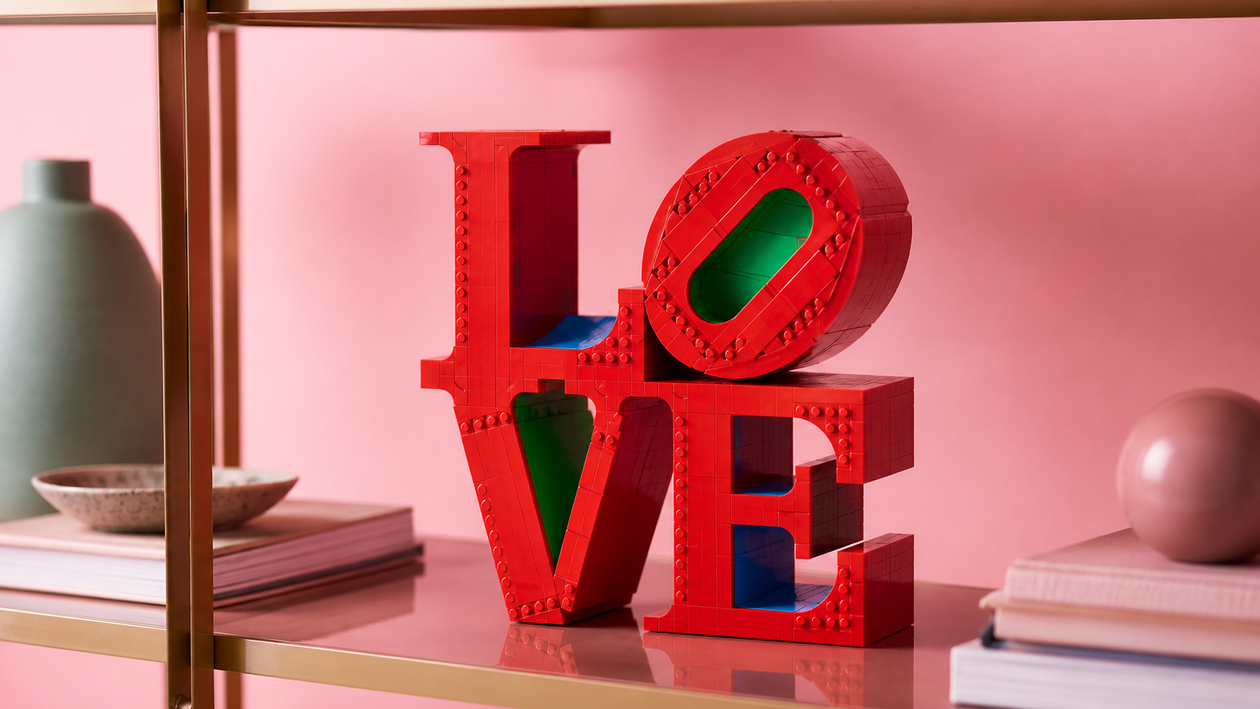 Immagine di LEGO Art LOVE al 40% di sconto, la scultura pop è al minimo storico