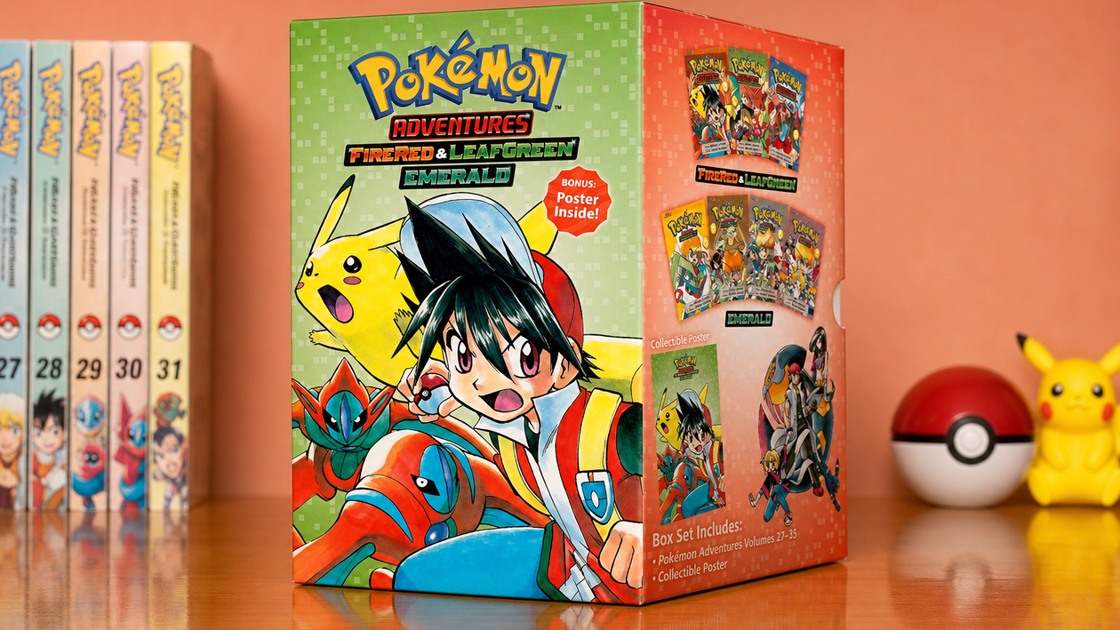 Immagine di Pokémon Adventures 23-29 a 55,43€, sette volumi: un affare per i fan