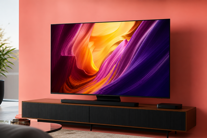 Meno riflessi su film e serie: Samsung OLED S95H 55" a 1.508,99€, un affare