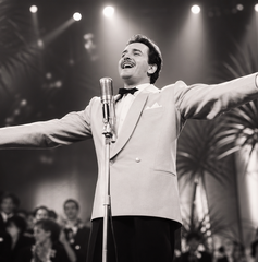 Copertina di 68 anni fa Nel blu, dipinto di blu di Domenico Modugno raggiunse il numero 1 della Billboard Hot 100