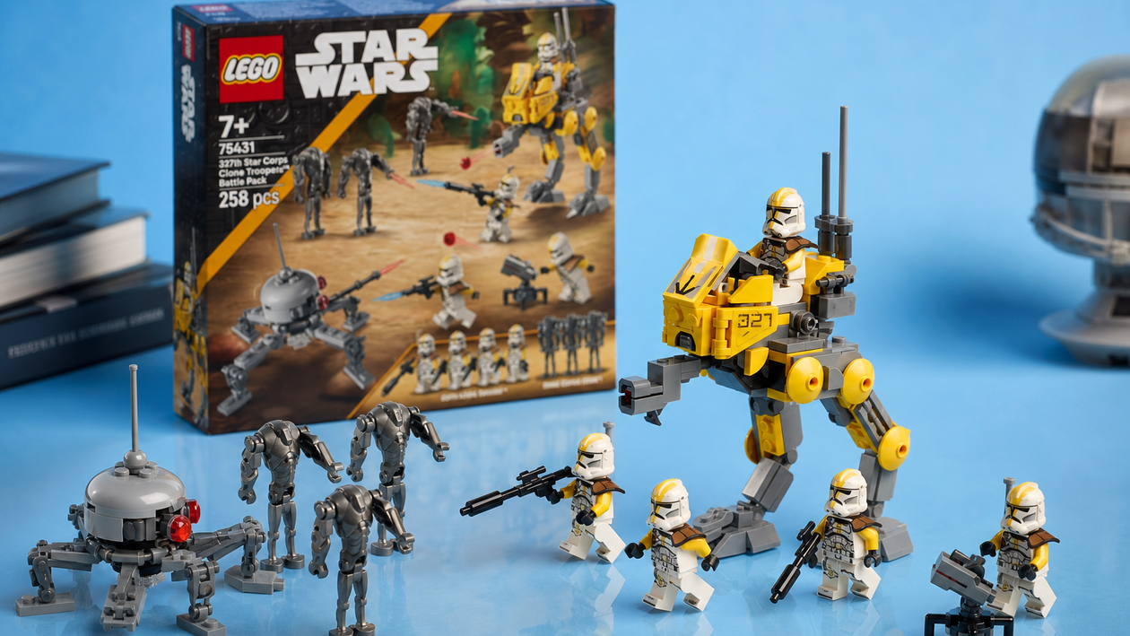 Immagine di LEGO Star Wars 327° Star Corps da 39,99€ a 27,99€, un affare per i fan
