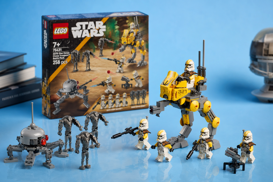 LEGO Star Wars 327° Star Corps da 39,99€ a 27,99€, un affare per i fan