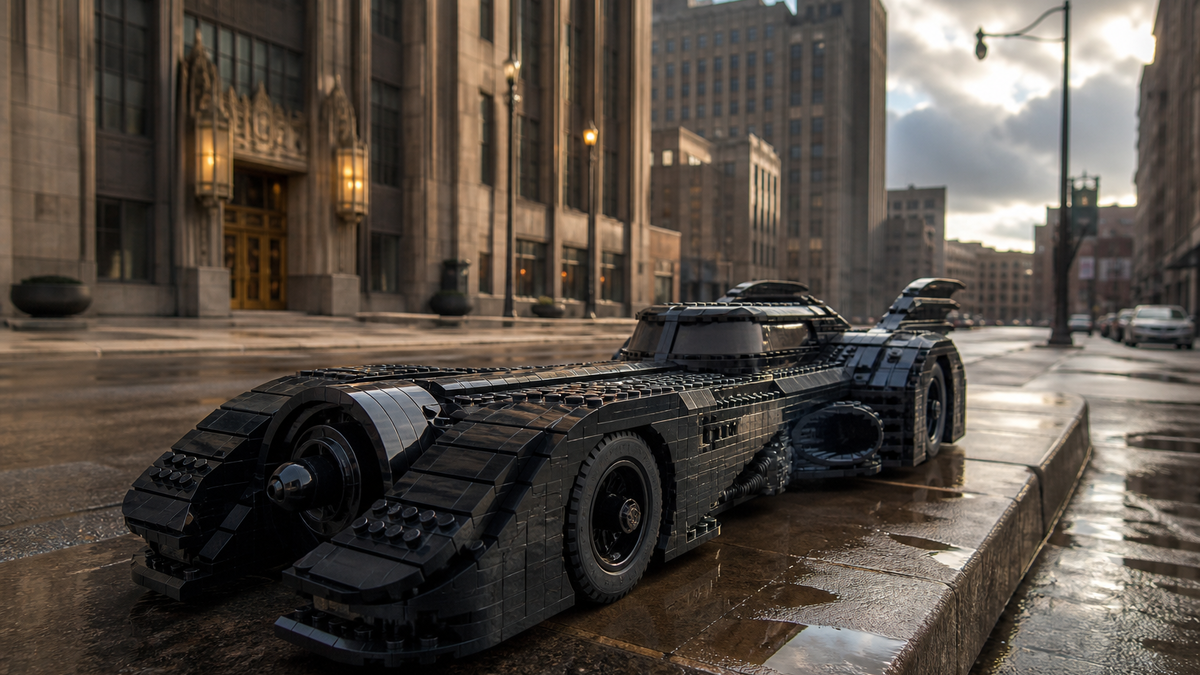 Immagine di LEGO Batmobile 76355: il modello di Batman - Il ritorno diventa anche Batmissile