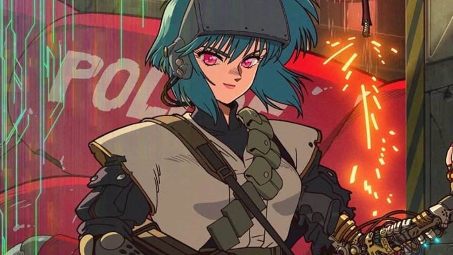 THE GHOST IN THE SHELL