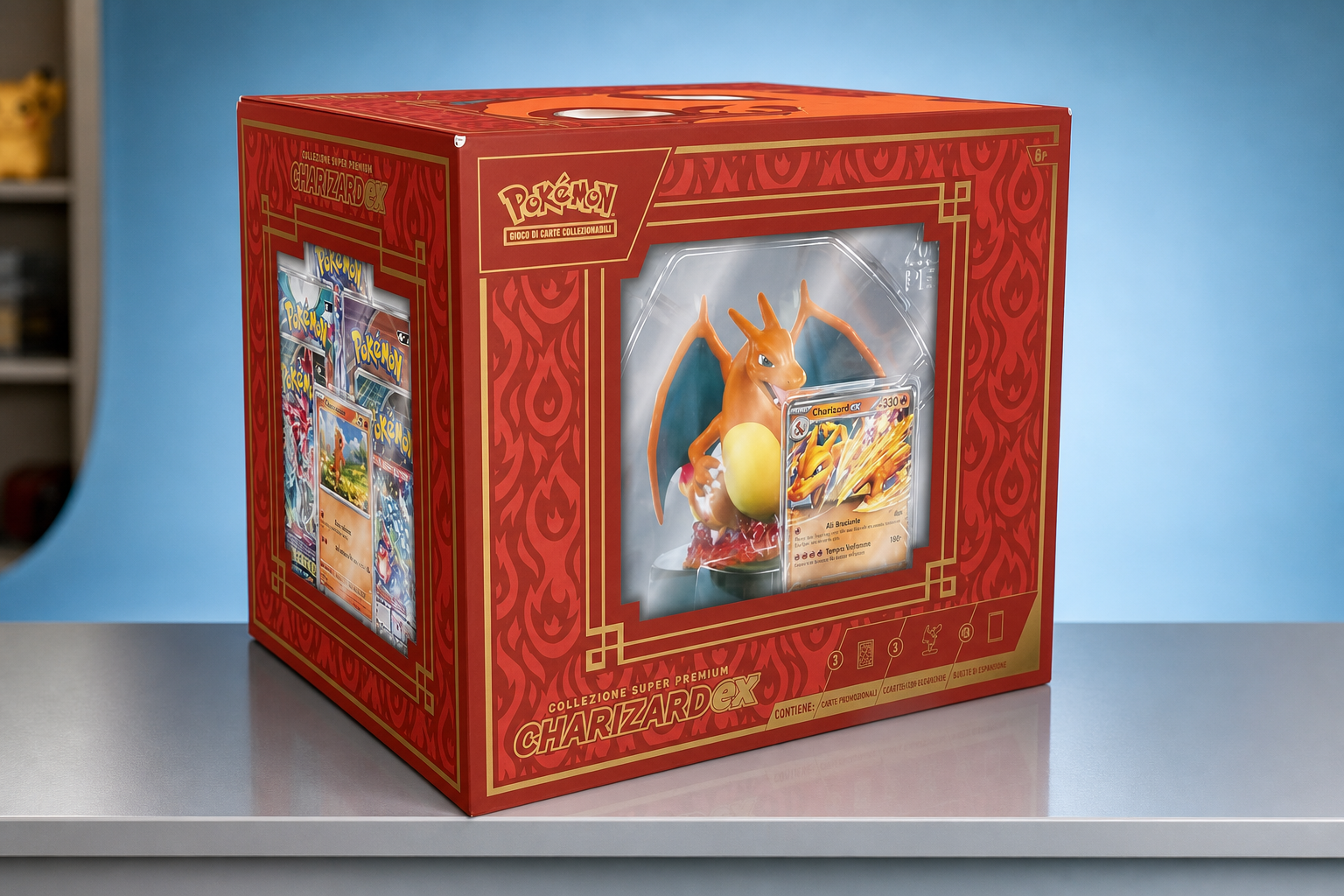 Pokémon Charizard-ex ora costa 87,89€, mai così poco per il box premium