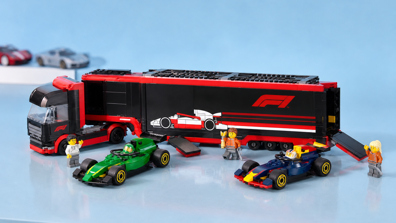 Immagine di Il LEGO City F1 con Red Bull e Aston Martin costa 69,99€, minimo storico