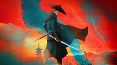 Copertina di Blue Eye Samurai: Mizu arriverà a Londra nel 2027, il finale è fissato per il 2028