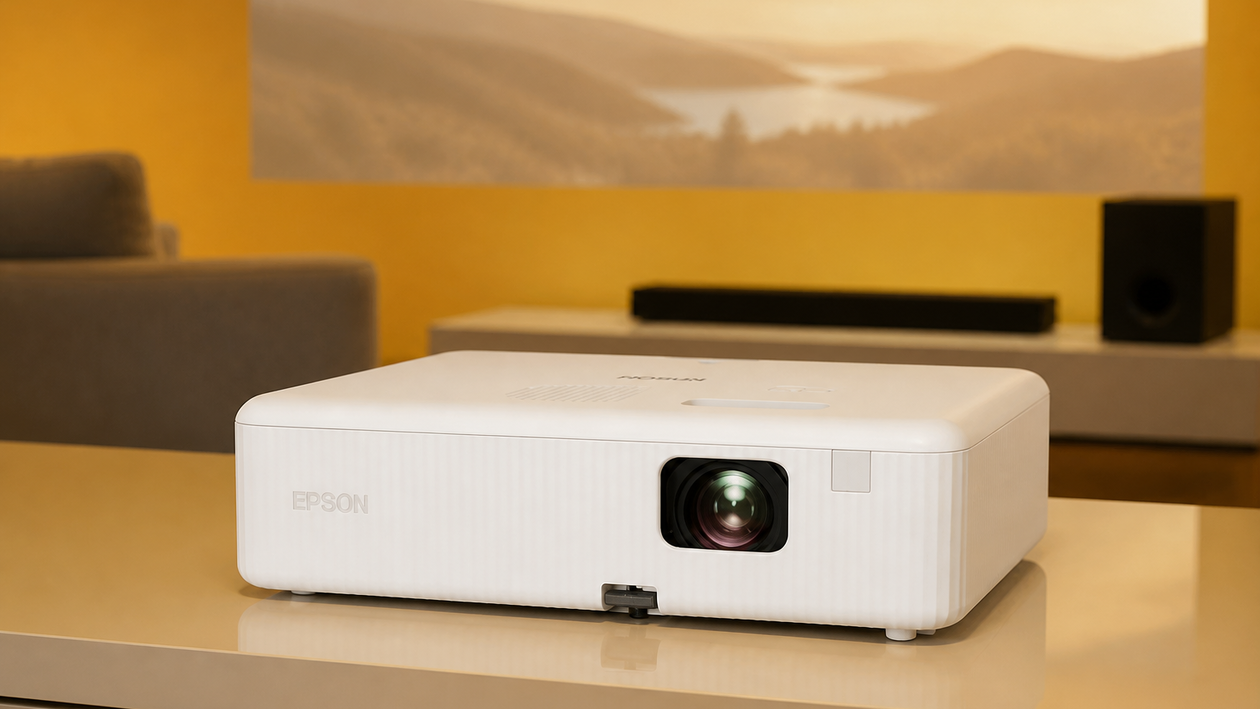 Immagine di Epson CO-W01 a 359,90€, fino a 378 pollici per film e serie