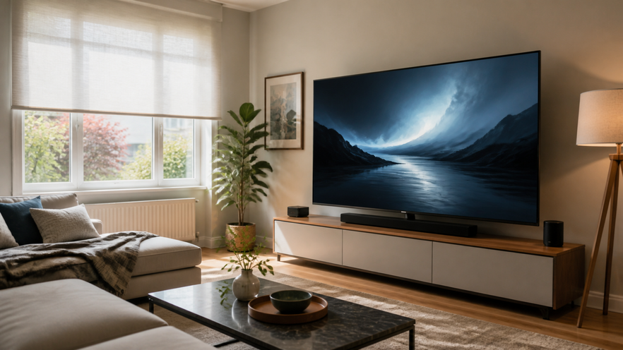 Riflessi sulla TV di giorno: test e rimedi senza oscurare il soggiorno