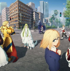Copertina di Fate/strange Fake: Ayaka, Saber e Sigma nel teaser della nuova serie anime