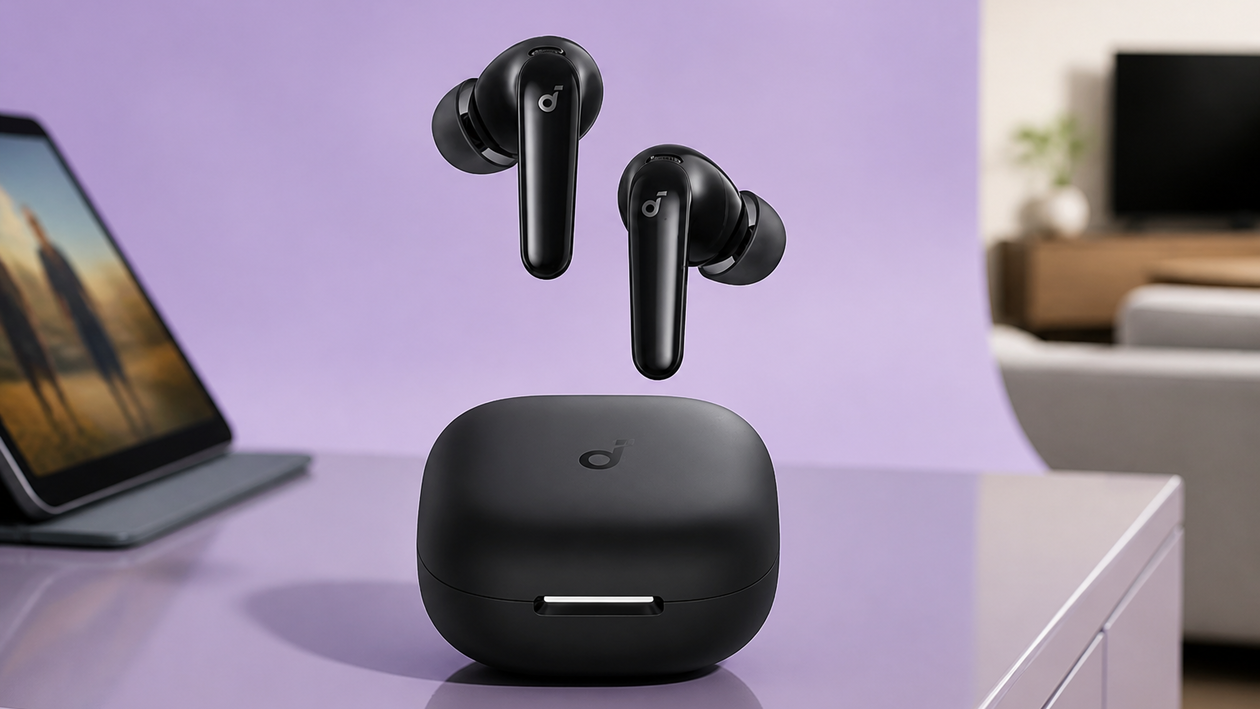 Immagine di Soundcore P31i al 59%, ANC fino a 52 dB e 50 ore di ascolto