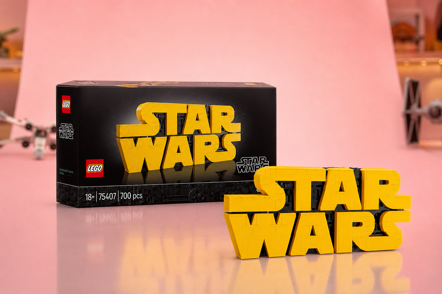 LEGO Star Wars Logo sotto i 56€, da costruire e mettere subito in mostra