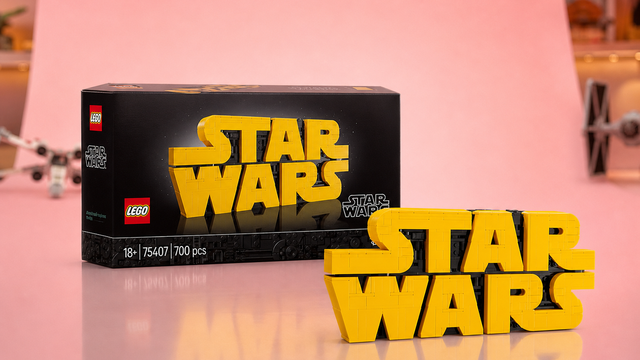Immagine di LEGO Star Wars Logo sotto i 56€, da costruire e mettere subito in mostra