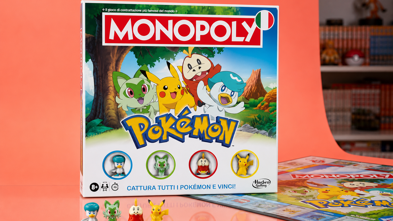 Immagine di Cerca 48 Pokémon con Monopoly Pokémon Edition al 40%: un affare