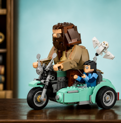 Copertina di 15€ in meno sul LEGO Harry Potter 76443, la fuga di Hagrid da esporre