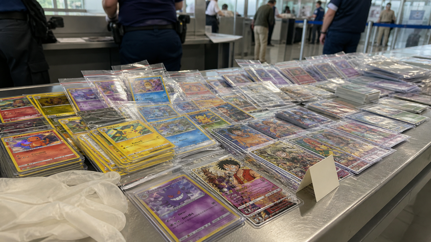 Malpensa: sequestrate 605 carte Pokémon e One Piece da oltre 27.000 euro