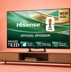 Copertina di Hisense MiniLED 65 pollici al 48%, 629€ per film in grande formato