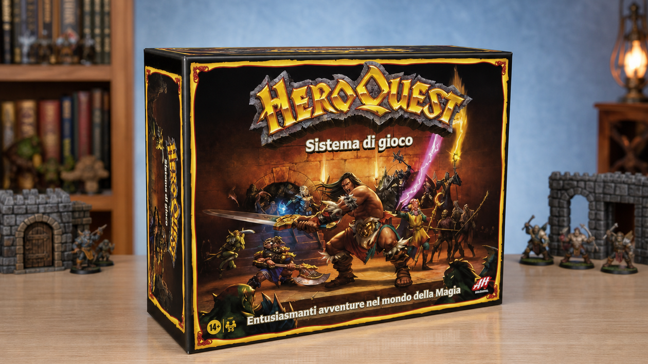 Immagine di Monopoly Hasbro Gaming Avalon Hill HeroQuest a 75,99€ su Amazon