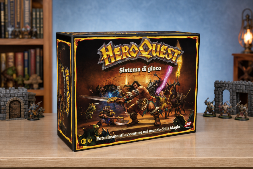 Monopoly Hasbro Gaming Avalon Hill HeroQuest a 75,99€ su Amazon