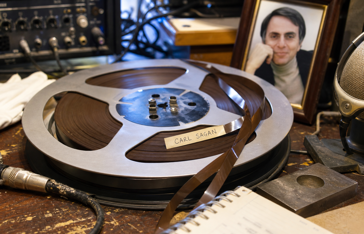 Carl Sagan: Luma AI citata per otto secondi di voce usati nello spot di Ray3.14