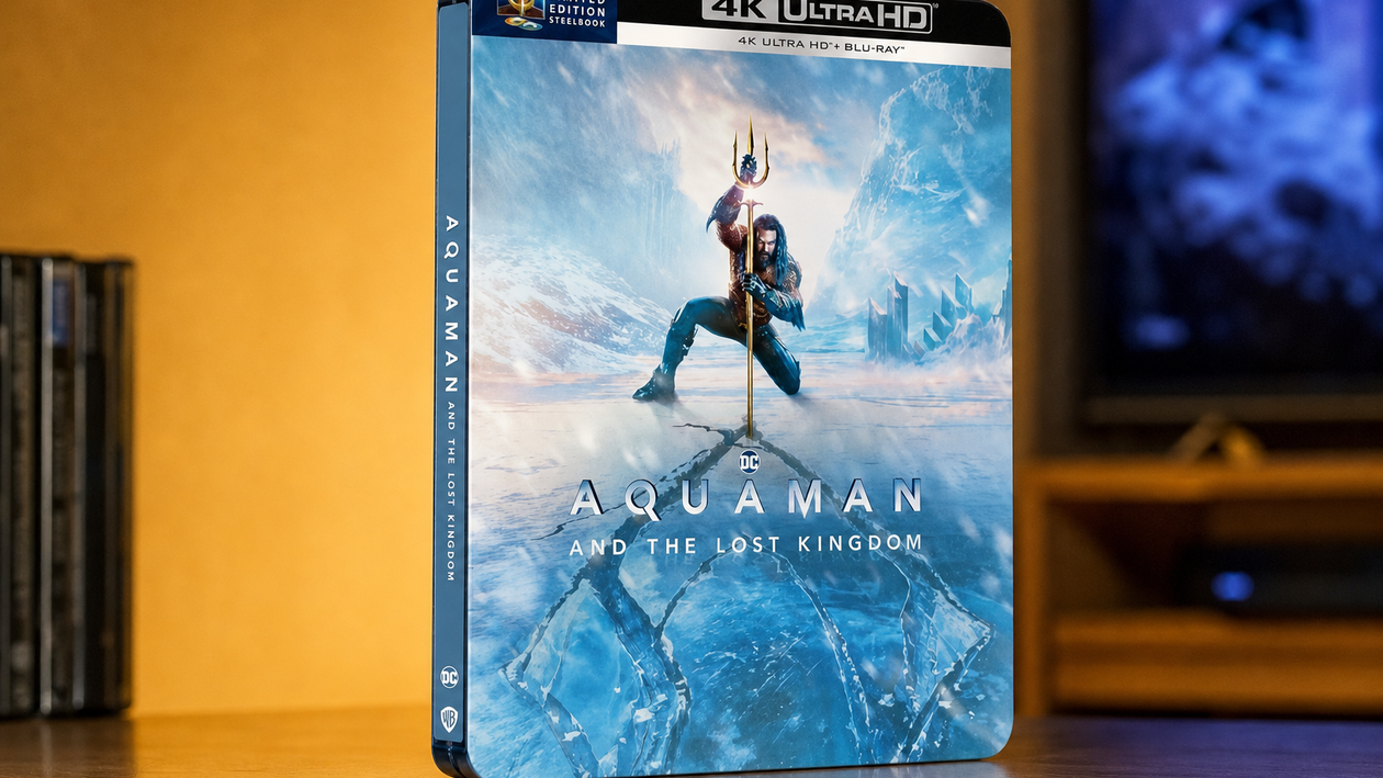 Immagine di Aquaman e il Regno Perduto Steelbook al 40%, 4K DC da collezione