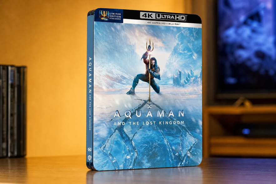 Aquaman e il Regno Perduto Steelbook al 40%, 4K DC da collezione